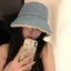 Mũ Bucket Nữ Tai Bèo Vành Rộng Viền Ren Thời Trang Hàn Quốc, Mũ Bucket Nữ Đi Chơi Đi Biển Ulzzang
