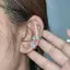 Kẹp Xương Tai Zircon Lấp Lánh Không Xuyên, Phù Hợp Làm Trang Sức Cưới