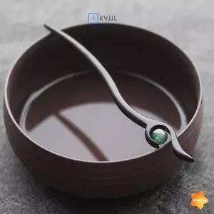 Kẹp tóc retro phong cách Trung Hoa giả ngọc gỗ, đơn giản, dành cho bé gái và tóc búi