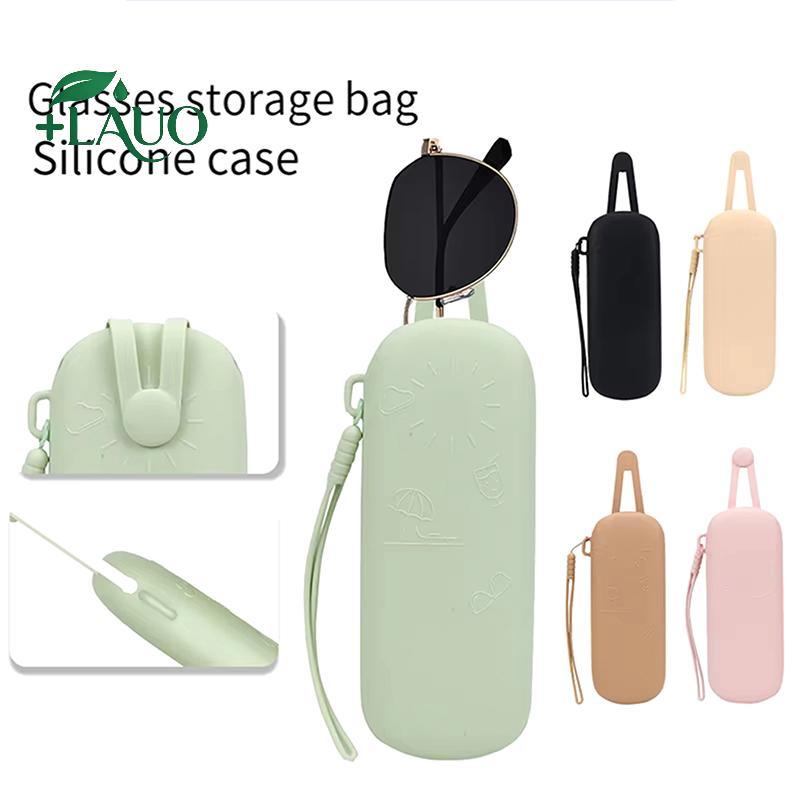 Kính mát Springevenstar silicon mềm, có dây đeo, chống trầy xước và bụi, vỏ bảo vệ