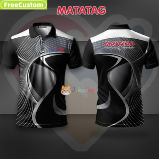 Matatag Áo Sơ Mi Polo Unisex Thoáng Khí Tay Ngắn