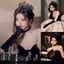 【COD】Găng tay nhung sa tanh màu đen / trắng 37cm, kiểu cổ điển, dùng chụp ảnh cưới và hóa trang biểu diễn.
