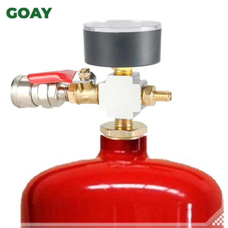 GOAY Bộ chuyển đổi áp suất bình xăng nhỏ sang bình chữa cháy Bộ chuyển đổi cài đặt đơn giản cho máy bơm áp suất cao Dự án DIY VN