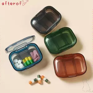 Hộp thuốc thuốc AFTEROF, Hộp lưu trữ thuốc Mini Thuốc cứu hộ, Hộp đựng thuốc cầm tay chất lượng cao Hộp đựng thuốc Hộp lưu trữ hạt ngoài trời
