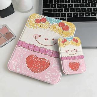 Em gái ngọt ngào trái tim Gương Trang Điểm Gấp Đơn Giản Chất Lượng Cao Thời Trang