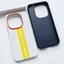 Dành Cho iqoo 15Ultra Ốp Điện Thoại Thời Trang Trơn Da Khâu Nút Kim Loại 13 Mờ Cạnh Mềm Chống Sốc Ốp Lưng z10turbo Màu Sắc Tương Phản Hạt Da