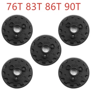 5 Chiếc 76T 83T 86T 90T 48P Spur Gear 4676 4683 4686 4690 Cho TRAXXAS Slash 2WD Tên cướp Rustler Stampede 2WD Nâng Cấp Phần
