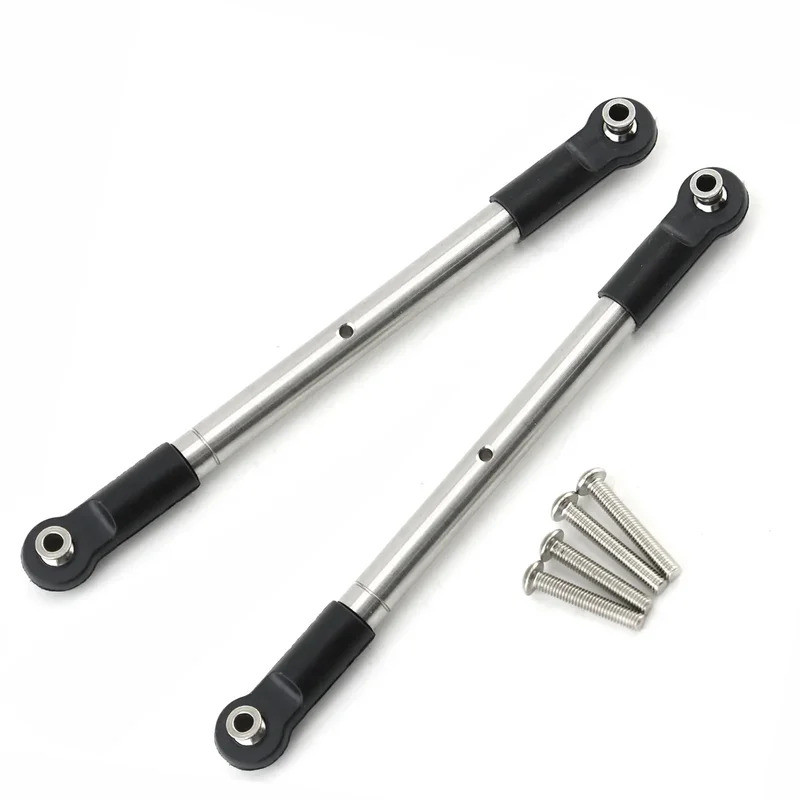 Có Thể Điều Chỉnh Phía Trước Thanh Buộc Liên Kết 304 Thanh Thép Không Gỉ Liên Kết 8997 Cho Traxxas Maxx 2.0 WideMaxx 1 / 10 RC Xe Nâng Cấp