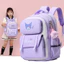 Học sinh tiểu học Schoolbag Phim hoạt hình Kuromi Girl Ba lô giảm gánh nặng lớn-Capac