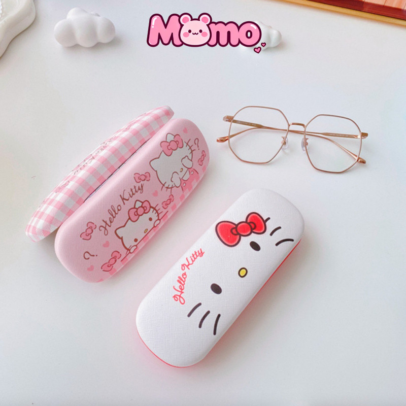 Hộp đựng kính mắt Sanrio Hộp đựng kính PU Kuromi Melody dễ thương