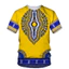 Áo Dashiki 3D In Unisex Mùa Hè Thoải Mại Áo Tay Ngắn Cổ Tròn