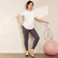 S-5XL Nữ Tay Ngắn Tập Yoga Bộ Thoáng Mát Top Áo Sơ Mi Thể Dục Quần Legging Tập Gym Chạy Bộ Quần Thể Thao