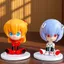 Evangelion MINI Hạt Dễ Thương eva Hình Đầu Tiên Máy Ayapoli Anime Búp Bê Mô Hình Đồ Chơi Trang Trí Quà Tặng 4.18