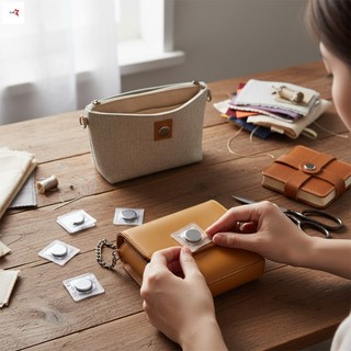 10 cặp nút magnét - phụ kiện DIY cho túi và quần áo handmade