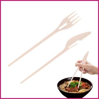 Bộ dao kéo di động Đũa cắm trại Dao nĩa Dụng cụ tái sử dụng Bộ đồ ăn di động cho bữa trưa Dã ngoại shopidaevn