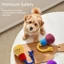 Top Bóng Đèn Sang Trọng Đồ Chơi Cho Chó Squeaky Nhai Dây Cotton Chống Cho Chó Con Mọc Răng Hỗ Trợ Vui Vẻ Giải Trí Đồng Hành Đồ Chơi