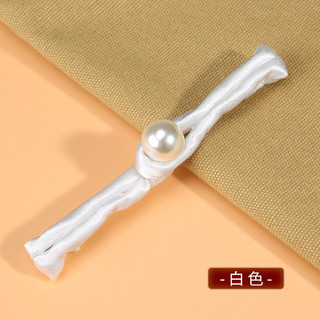 Sườn xám ngọc trai tấm nút đường phù cho Hanfu - Thiết kế truyền thống Trung Quốc