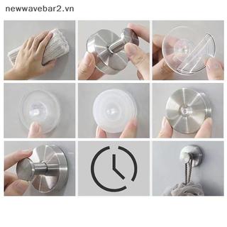 [Mới] Móc cốc hút inox treo khăn/áo/loofah cho phòng tắm, gắn cửa kính/gương/gạch