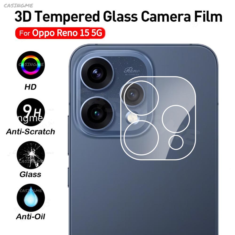 Oppo Reno 15 5G 2025 3D Bảo Vệ Ống Kính Máy Ảnh Cho Oppo Reno 15 Reno15 15Reno OppoReno15 Pro 15F F 5G 2025 Trong Suốt Kính Cường Lực Mặt Sau Bảo Vệ Camera