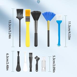 Laptop Keyboard Cleaner 10 Piece Computer Brush Remover Detailing Duster Handheld for Tablet Home Phone caeudeyvn