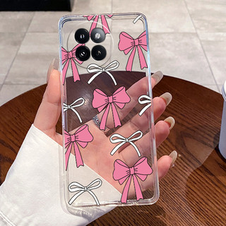 Dành Cho Xiaomi Civi 4 Pro Ốp Lưng Trong Suốt Sang Trọng Dễ Thương Thỏ Tình Yêu Ngộ nghĩnh TPU Mềm Silicon Ốp Lưng Cho Xiaomi 14 Civi 4Pro Ốp lưng