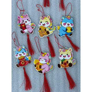 Dây Treo Trang Trí Decor Tết Nguyên Đán Chibi Dễ Thương Tô Điểm Không Gian Tết