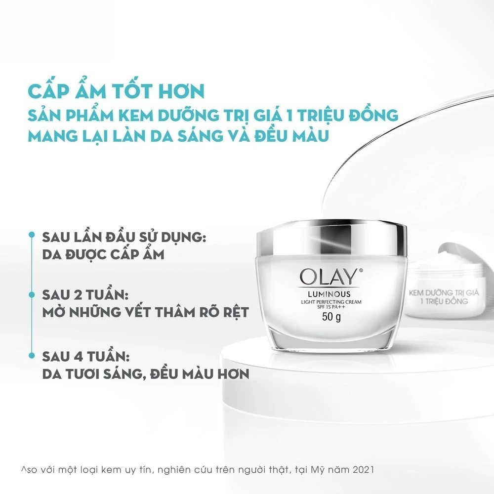 Kem Dưỡng OLAY LUMINOUS Ngày & Đêm Dưỡng Sáng Da OLAY LUMINOUS 50G
