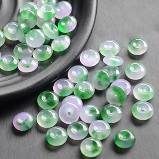((5 Miếng) Lụa Ngọt Tự Nhiên Vàng - Hạt Phù Hợp Vòng Tay Trái Tim Handmade - Phụ Kiện Trang Sức