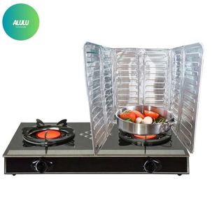 Tấm Chắn Dầu Mỡ Bếp Ga Gấp Gọn Chắn Gió Cách Nhiệt Nhôm Dày Size 32.5x84cm – Kho sỉ gia dụng alulu