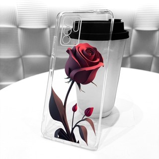 Ốp Trong Suốt Cho OPPO Reno 6 5G CPH2251 / Reno 6Z 5G CPH2237 Vỏ Hoa Phổ Biến Bướm Mềm Silicon TPU Vỏ Điện Thoại
