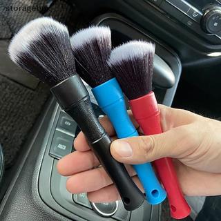 [Hộp lưu trữ] Bàn chải làm sạch di động Dụng cụ chi tiết tóc siêu mềm Bảng điều khiển Điều hòa không khí Đẹp