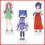 BH2 Komekami Bé Gái Tấm Đứng Acrylic Tấm Đứng Ký Anime Để Bàn Trang Trí HB2