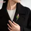 HFSHY Trâm Cài Hình Hoa Sen Cho Nữ, Hợp Kim Sang Trọng - Phụ Kiện Perfect Cho Các Sự Kiện