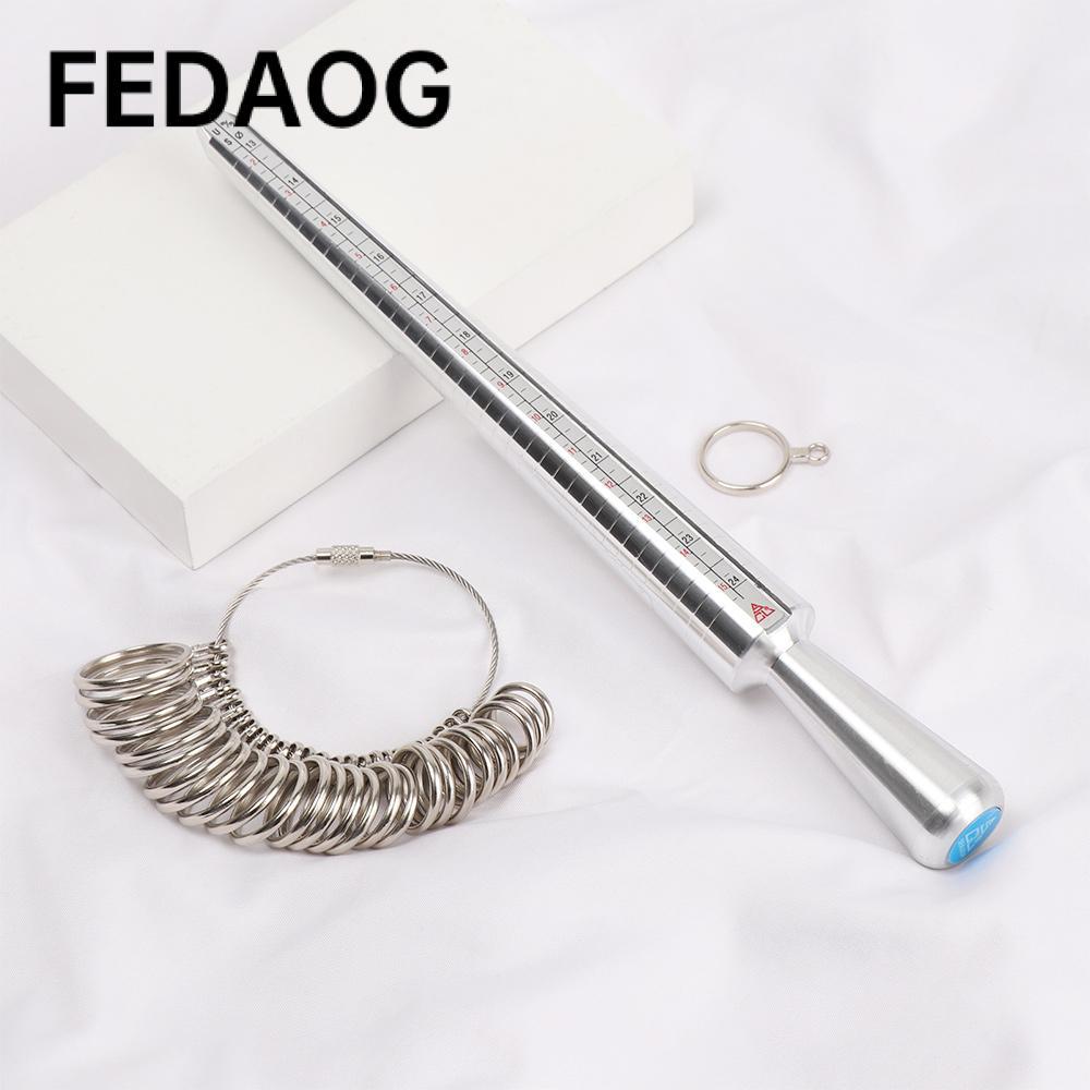 FEDAOG Bộ Đo Size Nhẫn - Dụng Cụ Chính Xác Cho Đồng Hồ Và Phụ Kiện