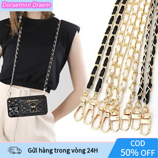 【COD】Dây xích túi xách dài 120cm chất liệu hợp kim chắc chắn, tải trọng tốt, lý tưởng cho DIY túi xách hàng ngày.