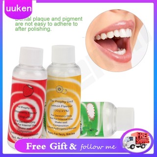 [Hàng mới về] Bột làm sạch răng Uuken 3 mùi hương tùy chọn