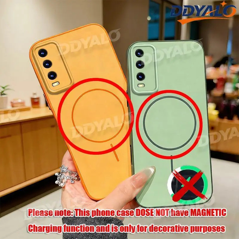 Ốp Khối Màu Cho VIVO Y20 Y20S Y20A Ốp Lưng Cứng Mỏng Và Bảo Vệ Mềm Màu Trơn Chống Sốc XCSS