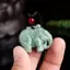 Mặt dây chuyền thời trang tinh tế Ice Elephant Mặt dây chuyền ngọc bích