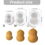 Stay Silicone Khuôn Nướng Bánh Hình Đậu Phộng Cho Bánh Sô Cô La Kẹo Làm Món Tráng Miệng
