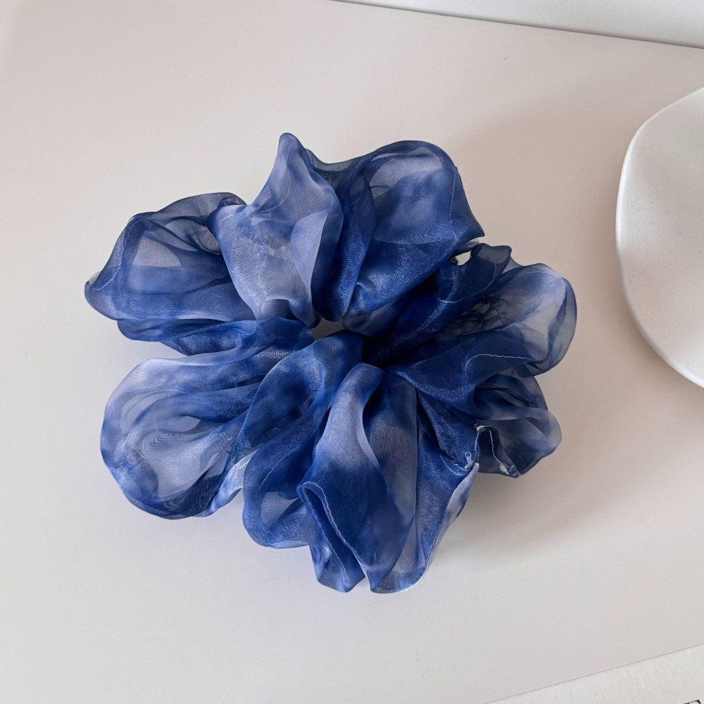 Hululu Scrunchy Tóc Tươi Nhiều Màu Sắc - Silicone Mềm Mại Phù Hợp Cho Phụ Kiên Tóc Nữ