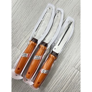 Dao bào hai lưỡi Kiwi Thái Lan, dao gọt hai lưỡi Thái Lan Cán Vàng - 22cm
