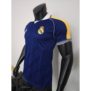 2026 – 27 Áo đấu phiên bản cầu thủ thông thường của Real Madrid (Xanh dương) – Vải thoáng khí cao cấp, Cá nhân hóa với tên và số của riêng bạn, Size S – 2XL