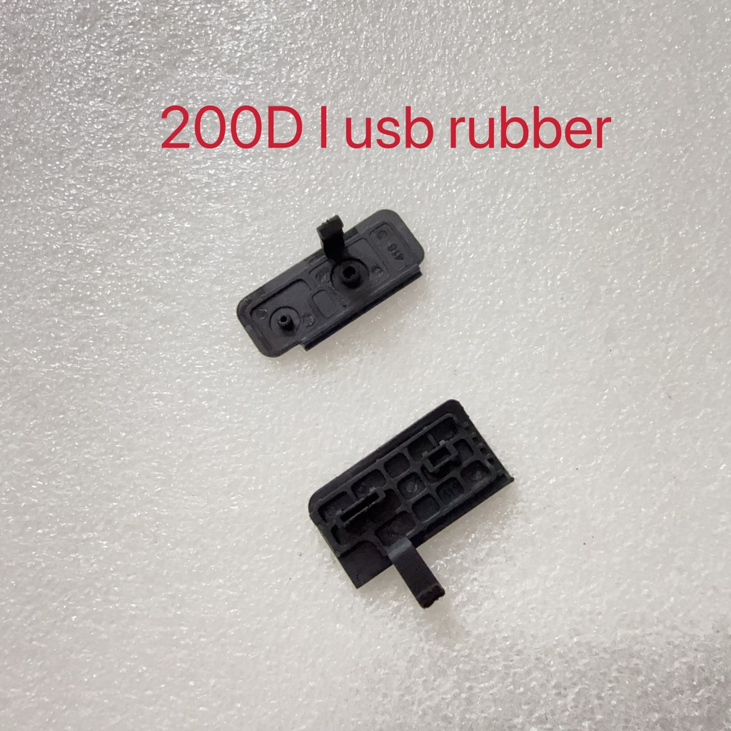 MỚI Dành Cho Canon EOS 200D I HDMI / USB / MIC Cao Su Nắp Dưới Cửa Camera Sửa Chữa Một Phần