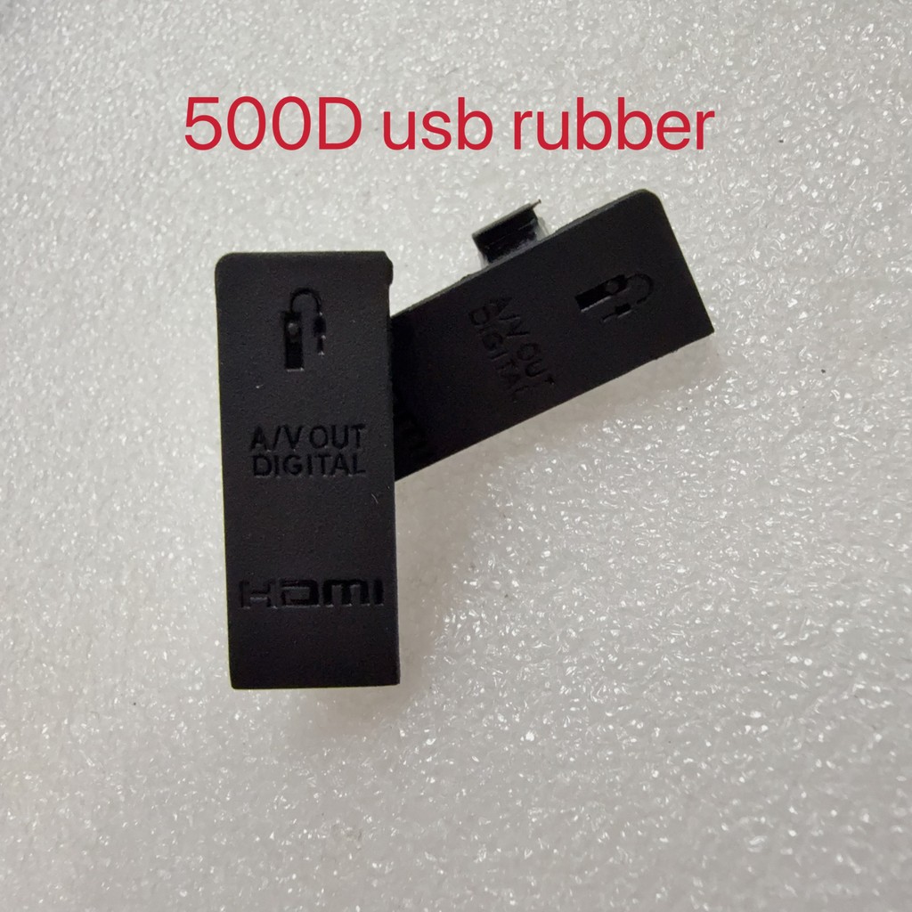 MỚI Dành Cho Canon EOS 500D A / V OUT KỸ THUẬT SỐ / HDMI / USB Cao Su Nắp Dưới Cửa Camera Sửa Chữa Một Phần