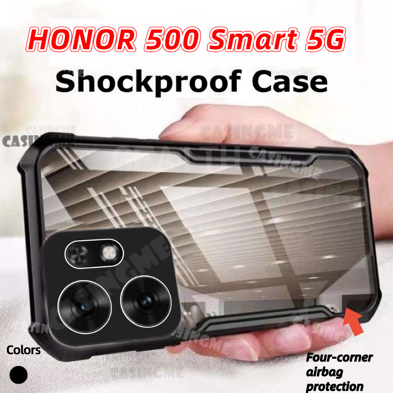 Ốp điện thoại AirBag trong suốt HONOR 500 Smart 5G 2026 cho HONOR 500 Smart Honor500Smart 500Smart Lite 4G 5G 2026 Ốp lưng chống sốc Vỏ cứng trong suốt