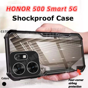 Ốp điện thoại AirBag trong suốt HONOR 500 Smart 5G 2026 cho HONOR 500 Smart Honor500Smart 500Smart Lite 4G 5G 2026 Ốp lưng chống sốc Vỏ cứng trong suốt