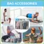 Tote Người Tổ Chức Chèn Túi Đi Biển Di Động Lớn Chèn Cho Đi Biển Du Lịch Phòng Tập Gym Trường Làm Việc Mua Sắm Kỳ Nghỉ Cắm Trại gelhvn