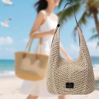 Túi Tote Dệt Nữ Jfory, Túi Đeo Vai Hợp Thời Trang, Tay Cầm Trên Để Hẹn Hò Kỳ Nghỉ Mua Sắm