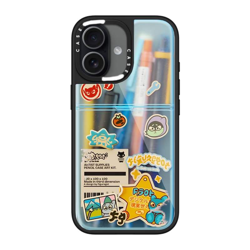CASECASE X Monster Dán Ốp Lưng Chống Trầy Xước Từ Hút Kính Dành Cho IPhone 17 Air 16 15 14 Pro Max Plus Ốp Lưng Cứng Có Hộp Khắc logo