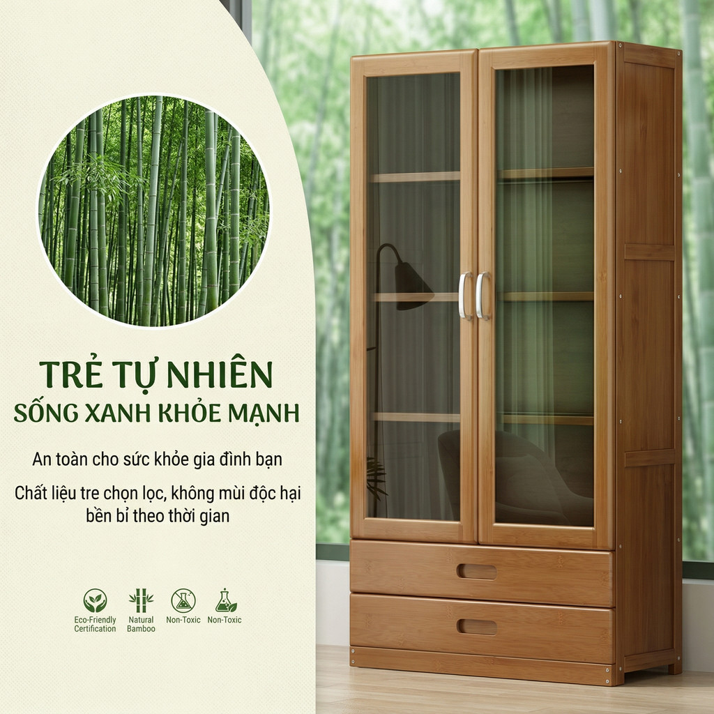 Tủ Sách Kệ Sách 2 Trong 1 Giải Quyết Sách Chất Đống Đồ Chơi Tràn Lan Một Tủ Hai Vấn Đề Gọn Gàng